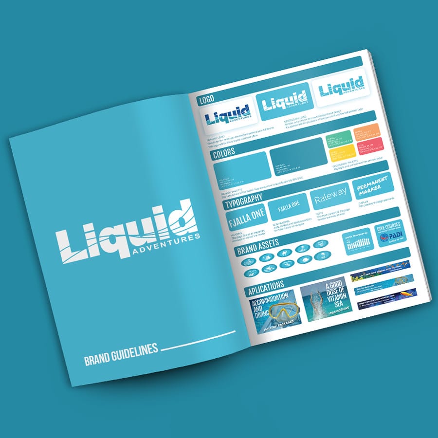Liquid Adventures Branding Guidelines