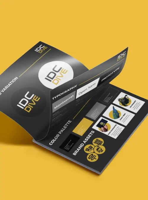 IDC Dive mobile first design