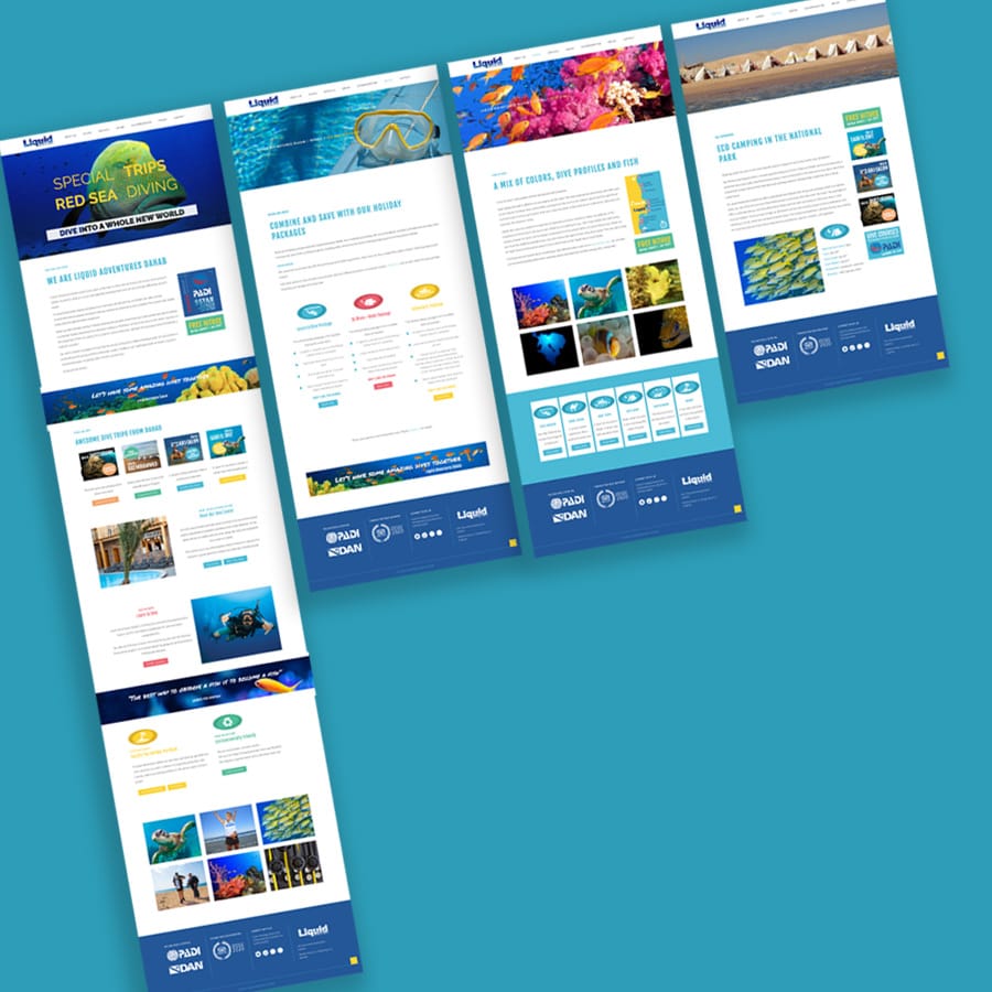 web layout design